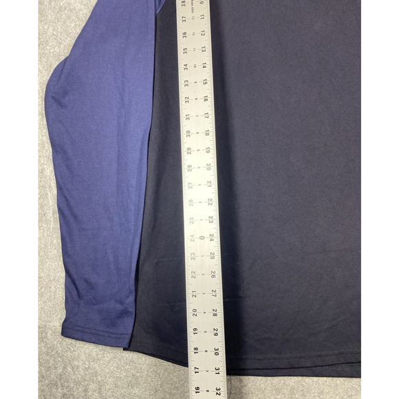 Cody James Shirt Mens Extra Large Navy Black FR Baseball Tee Workwear - Picture 3 of 16